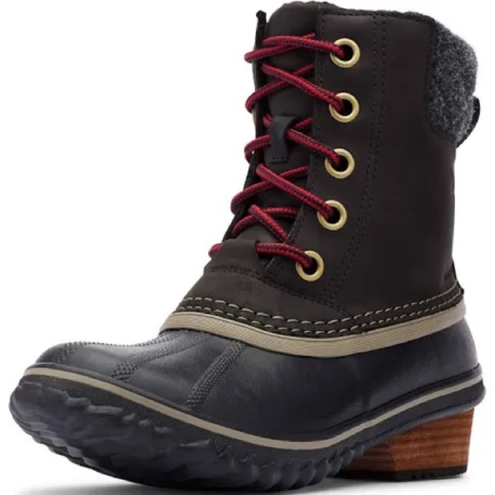 Sorel Slimpack II Lace waterproof boots, Size 8, Great Condition!